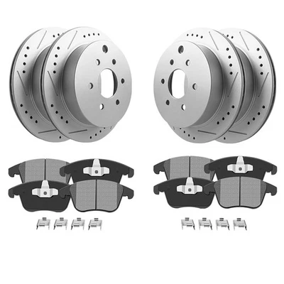 11.65" Front & 11.26" Rear Rotors Brake Pads for Nissan Frontier Suzuki Equator - Image 1 of 4