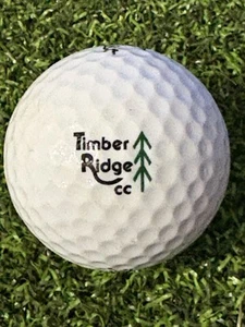Timber Ridge Country Club Logo Golf Ball- Brockport New York NY - Picture 1 of 1