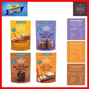 Delicious Gluten-Free & Cake Mixes - Perfect for Every Occasion, 4 Pack - Picture 1 of 11