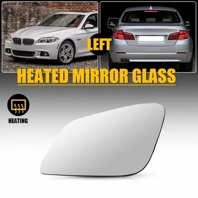 For 2010-2016 BMW 535 528 550 Mirror Glass Driver | Side Left | 4 Pin connector Foto 1 de 4
