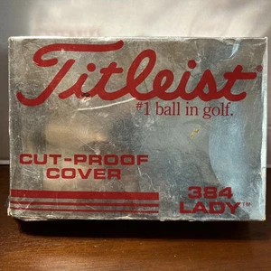 NUEVO EN CAJA Pelotas de Golf Titleist 384 Dama Caja Original 12 Pelotas 4 Mangas Nuevo - Imagen 1 de 3