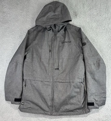 686 Chaqueta Para Hombre Gris Medio 3 en 1 Todo Clima Inteligente Snowboard Esquí Impermeable Foto 1 de 4