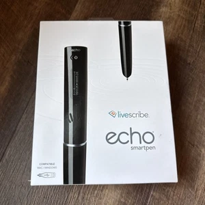 One Livescribe Echo Smartpen 2GB Black - Model APX-00008 - New in Package - Afbeelding 1 van 3