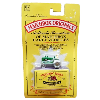 Matchbox Originals Massey Harris Tractor Moko Lesney Reproduction Diecast - Image 1 of 4