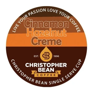 Christopher Bean Café CANELA AVELLANA CREMA TAZA ÚNICA - Una caja de 18 unidades - Imagen 1 de 1