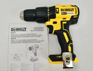 DEWALT DCD778 20V Max Brushless Cordless 1/2 in. Hammer Drill/Driver (Tool Only) - Picture 1 of 5