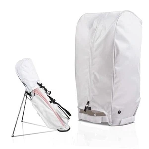 Golf Bag Rain Hood with Snap Button - Eco-Friendly, Universal Fit, Large White - Picture 1 of 8
