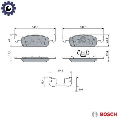 TIMING BELT 1 987 949 429 FOR MITSUBISHI SPACE/RUNNER/WAGON CHARIOT ETERNA/V - Image 1 of 4
