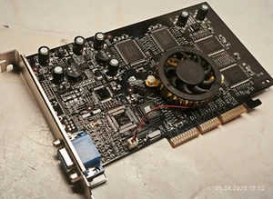 128-Bit AGP 3D VGA Graphics CARD AXLE Nvidia GeForce2 Ti 32 MB DDR RAM - Picture 1 of 14