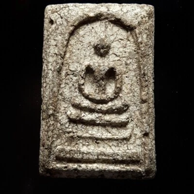 罕见泰国护身符 Wat Rakang 圣粉 Phim Yai Somdej Phra Phutthachan Toh — 第 1/4 张图片