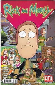 RICK AND MORTY #36 JERRY! ONI PRESS 2018 ADULT SWIM CARTOON NETWORK - Picture 1 of 2