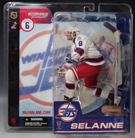 McFARLANE TEEMU SELANNE WINNIPEG JETS SERIES 6 FIGURE HOCKEY NHL MIB Cover