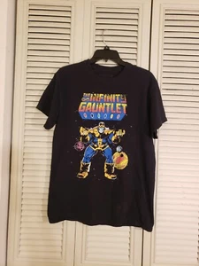 Marvel The Infinity Gauntlet Thanos Black T Shirt Size Medium - Picture 1 of 4