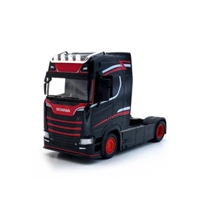 Burago 1/43 Scania S730 Cab Truck Black - Picture 1 of 4