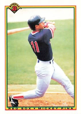 Mickey Pina #270 1990 Bowman Boston Red Sox - Image 1 of 2