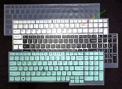 Keyboard Cover Skin for Lenovo ThinkPad T15 E15 L15 P15 P17 Gen 2, E15 Gen 3/4 - Image 1 of 3