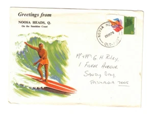 Australia 1970 6c GREETINGS From NOOSA HEADS Cover,cds NOOSA HEADS Qld - Picture 1 of 1