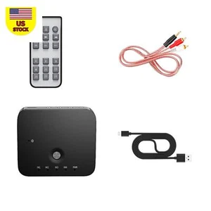 3.5mm Stereo AUX Audio Switcher 4 in 1 out Music Bluetooth 5.0 Audio Receivers h - Picture 1 of 12