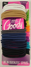 Goody Hair Ties Ouchless Elastics Neutral & Neon Value Pack 70 pcs
