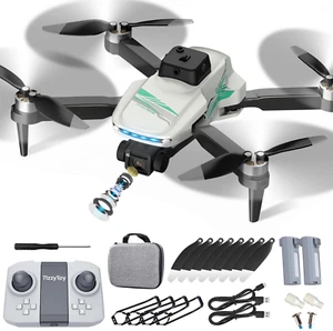 Drone, Drones with Camera for Adults 4K, Drones for Kids 8-12, Brushless Motor, - Picture 1 of 12