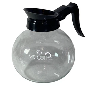 Mr. Coffee jarra de vidrio jarra de repuesto olla con mango negro 12 tazas café - Imagen 1 de 3