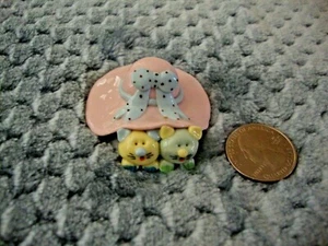 Collectibles Kitties Handmade Miniatures Animals Figurines Cute Cats and Hat - Picture 1 of 2