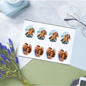 Photos Printed for Locket, Oval shaped photos printed, mini photos print, Photo - Picture 1 of 9