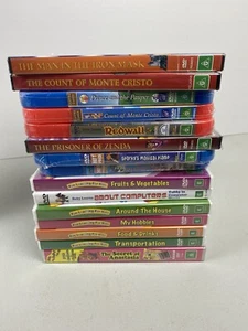 15 X KIDS ANIMATED AND LEARNING DVDS BRAND NEW SEALED - Picture 1 of 2