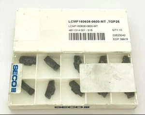 SECO RANURADO LCMF160608-0600-MT TGP25 ORIGINAL NUEVO 10 uds. - Imagen 1 de 3