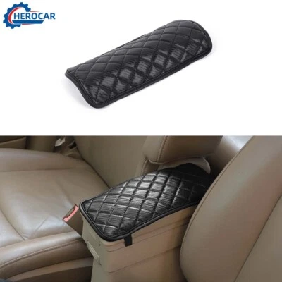 Carbon Console Armrest Storage Box Pad Lid Cover For Chrysler PT Cruiser 2005-10 Foto 1 de 4
