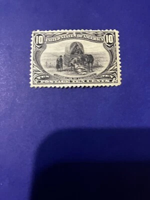 U S # 290 ten cent stamp  Transmississippi mint VF  cv 140.00 - Image 1 of 2