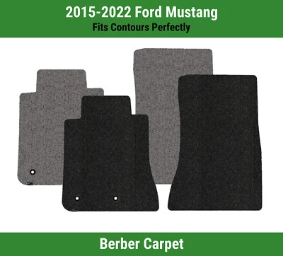 Lloyd Berber Front Row Carpet Mats for 2015-2022 Ford Mustang  - Image 1 of 4