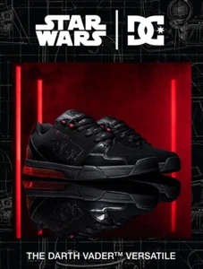 Zapatos Edición Limitada 10.5 DC Star Wars Darth Vader Versátil Negro por Ken Block - Imagen 1 de 9