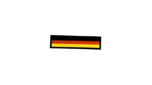 Patch Aufnäher Aufnäher Stickerei Thermoaufnäher bedruckt Flagge Badge Deutschland - Bild 1 von 1