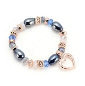 Armband Schmuck Edelstein Perlen Armkette Geschenk Damen Geschenk bunt Mutter - Bild 1 von 8