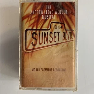Sunset Boulevard Andrew Lloyd Webber (Cassette, 2 Tapes) New Sealed - Picture 1 of 2