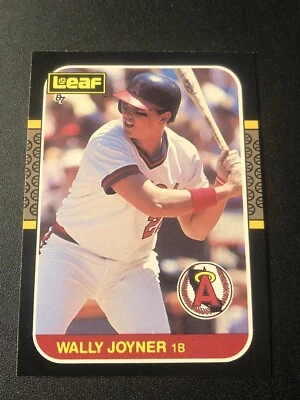 1987 Leaf Canadian Wally Joyner #252 - Image 1 of 2