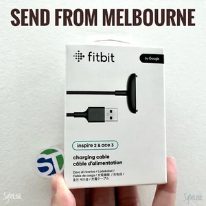 NEW Original Fitbit Ace 3 / Fitbit Inspire 2 - USB Charge Cable Black FB177RCC - Picture 1 of 6