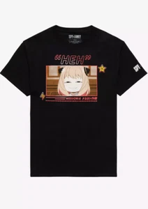 T-shirt Spy X Family Anya Heh Face anime tema caldo taglia media - Foto 1 di 2