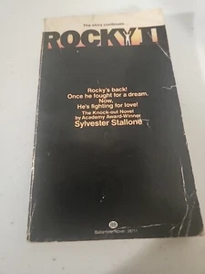 Rocky II by: Sylvester Stallone (1979) Paperback - 1st Edition - Picture 1 of 5
