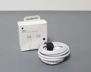 Genuine Apple USB-C 2m 240W Charge Cable A2794 MU2G3AM/A - Zdjęcie 1 z 2