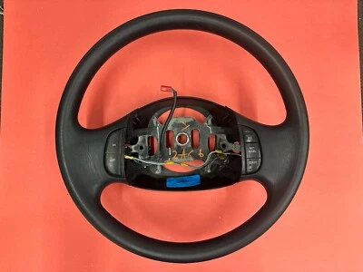 1998-2007 FORD F-250 F-350 BLACK FOAM STEERING WHEEL CRUISE CONTROL EQUIPPED - Image 1 of 4
