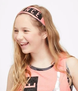NWT Justice Girl's Dance Glitter & Camo Headwrap Headband Hair band  - Picture 1 of 3