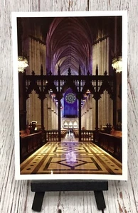 Washington DC National Cathedral Choir Rood Screen Mount Saint Alban Postcard - Picture 1 of 4
