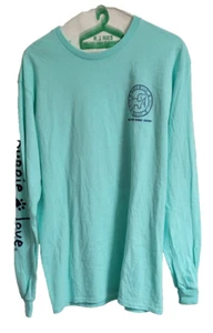 Ron Jon Surf Shop Medium 100 % Baumwolle Welpenliebe Rettung Langarm-T-Shirt - Bild 1 von 9