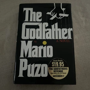 THE GODFATHER by MARIO PUZO - BCE HARDCOVER BOOK novel club edition hc/dj - Picture 1 of 5