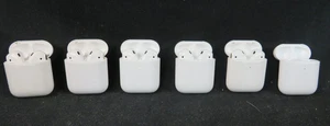 Apple AirPod Lot of 5 different pair and an extra case TESTED - Photo 1 sur 7