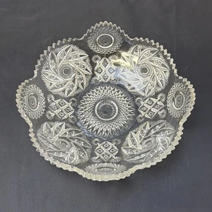 Antikes Westmoreland Schaufelrad Muster 9" Runde Schale EAPG - Bild 1 von 5