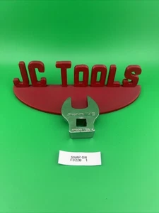 Llave de pie de gallo de extremo abierto Snap On 3/8 Drive 11/16 FC22B pie de gallo grabada - Imagen 1 de 6