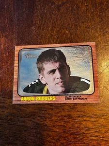 2005 Topps Heritage Aaron Rodgers Foil Rookie Card #THC27 Packers RC Nice - Picture 1 of 2